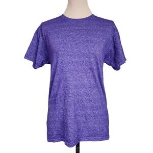 Heather Purple Medium Tee Shirt Top